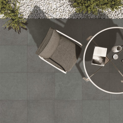 Grey porcelain tile — Reefstone Grey