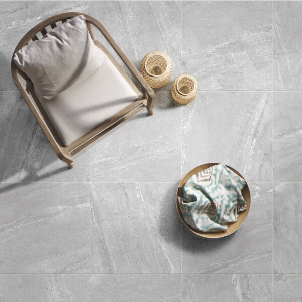 Grey porcelain tile — Saturn Grey