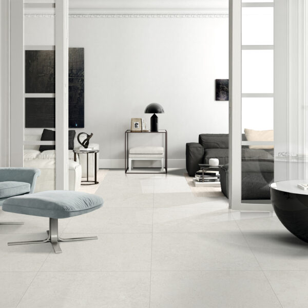 White porcelain tile — Trend White