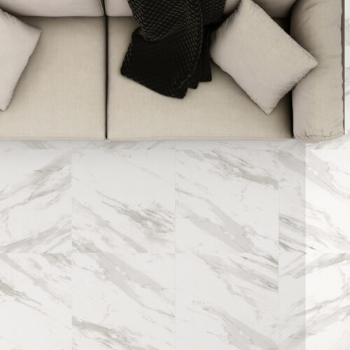 White porcelain — Tropical Stone Carrara