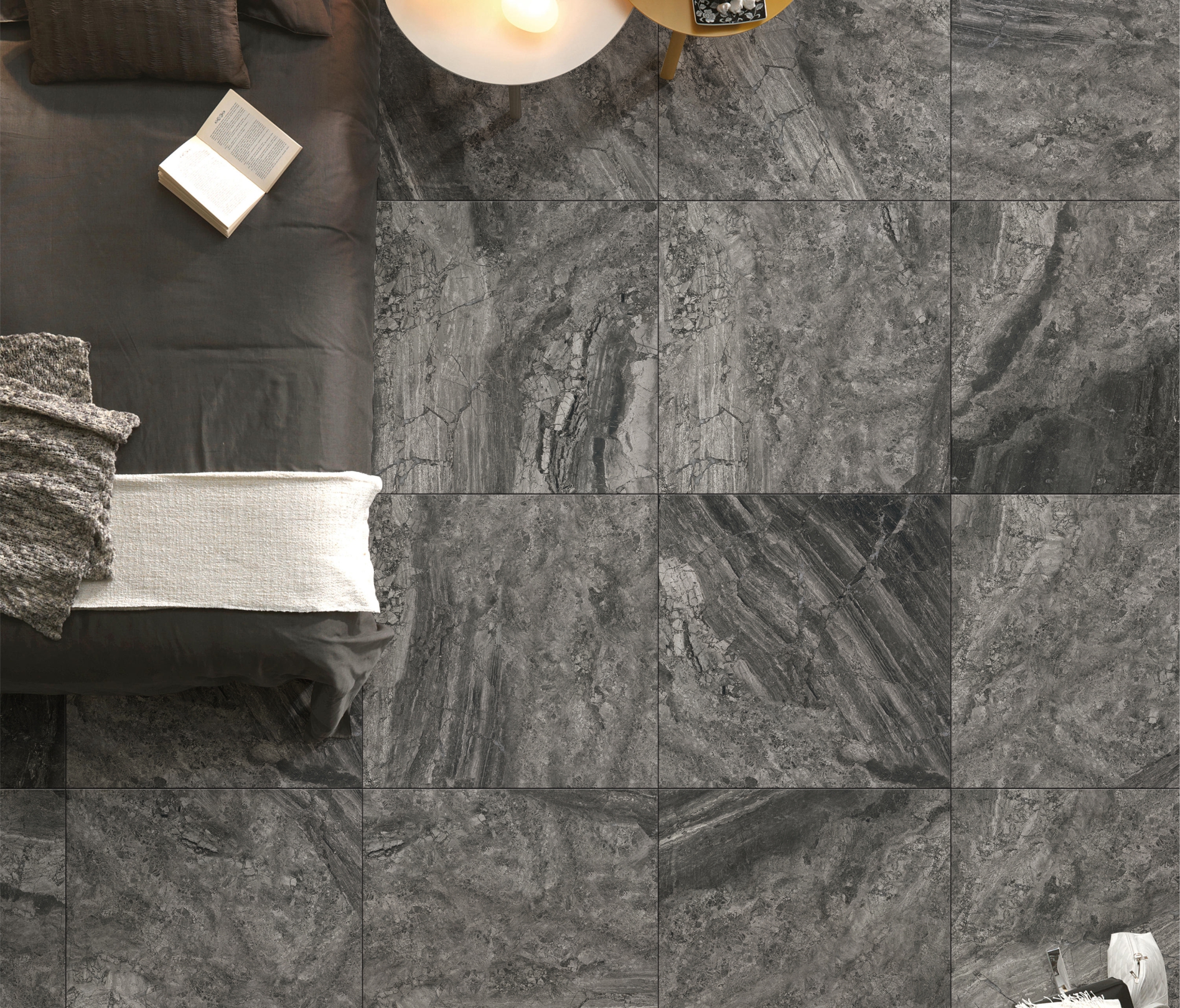 Charcoal porcelain — Tropical Charcoal