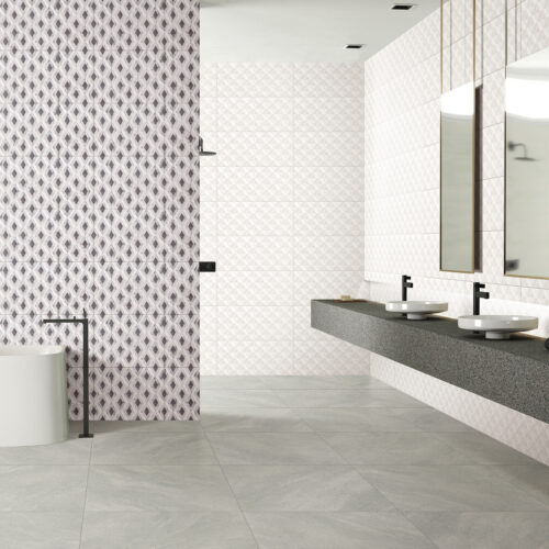 White ceramic tile — Winter White