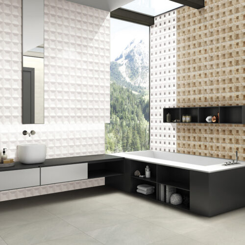 White ceramic tile — Winter White