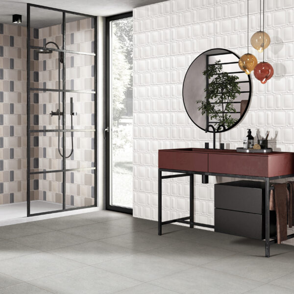 White ceramic tile — Winter White