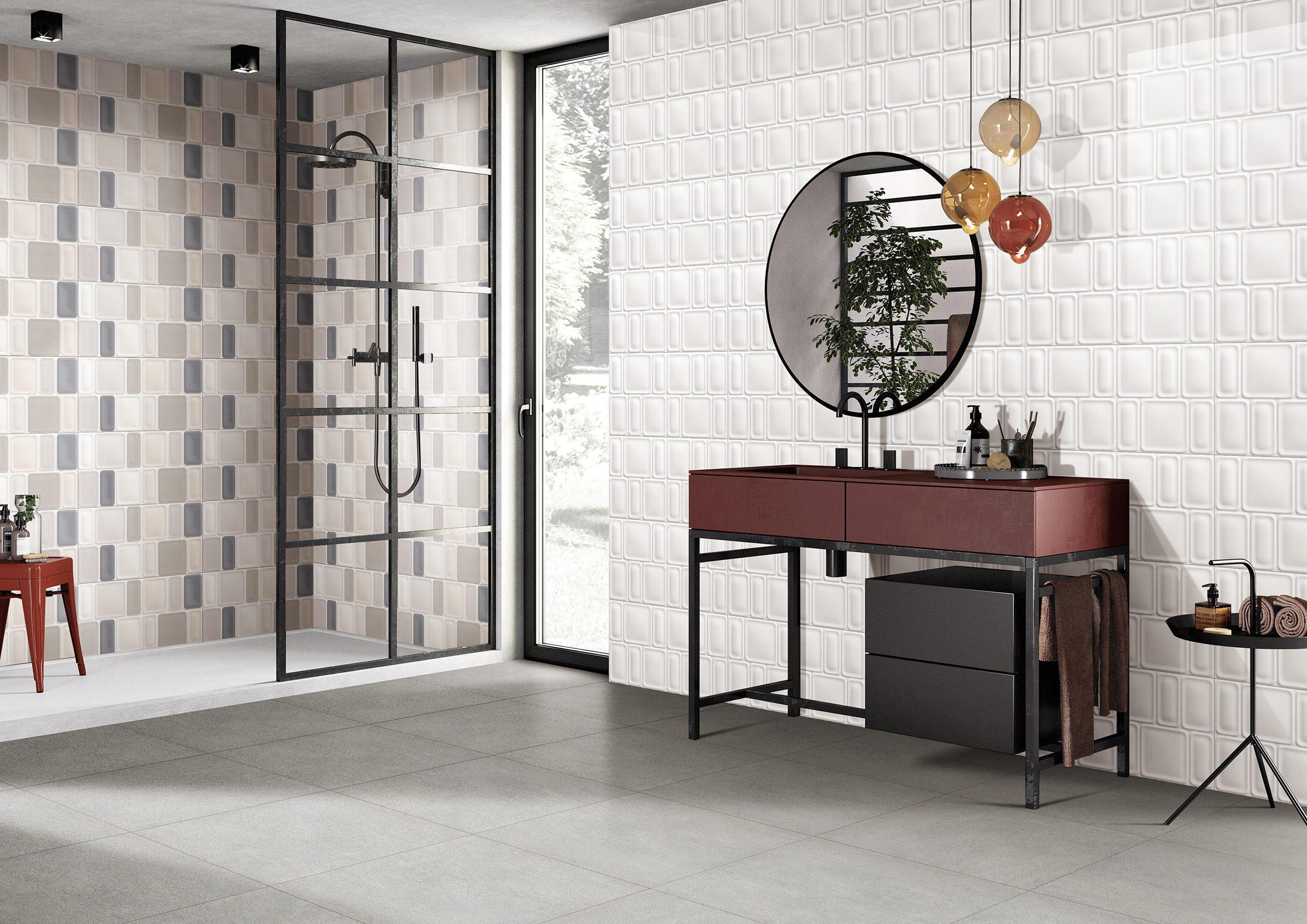 White ceramic tile — Winter White
