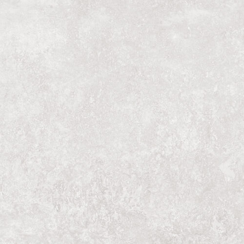 Rivera Bianco white stone-look porcelain tile 600x600mm