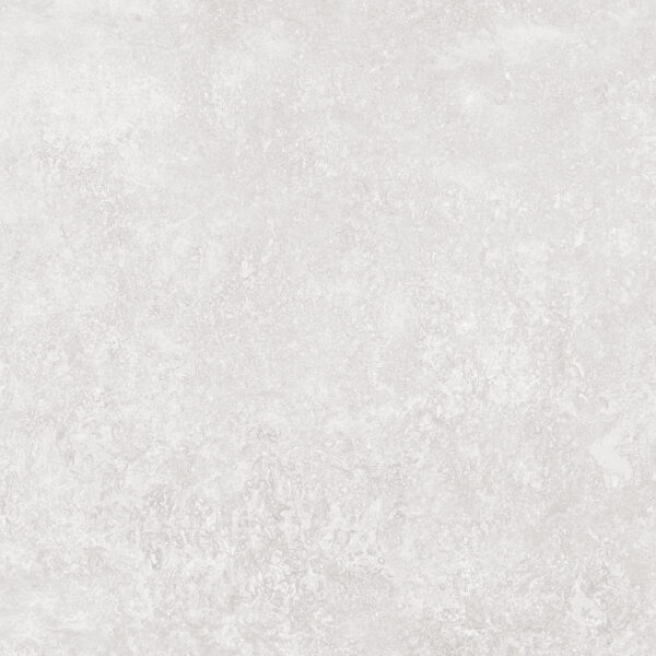 Rivera Bianco white stone-look porcelain tile 600x600mm